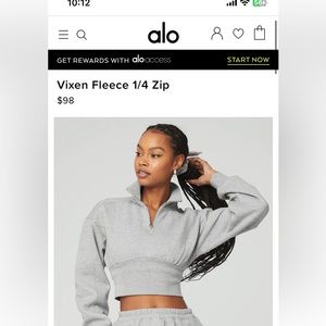 Grey Alo yoga set